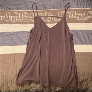 Silence and noise mauve tank EUC